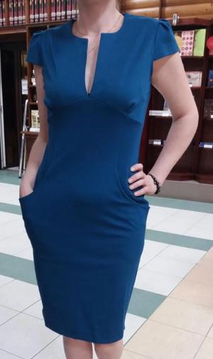 Vestido Elegante Azul