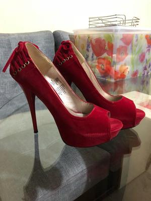 Zapatos Rojos Marca Platanito