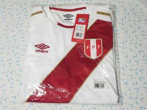 camiseta Peru seleccion Peruana umbro 100 original nuevo