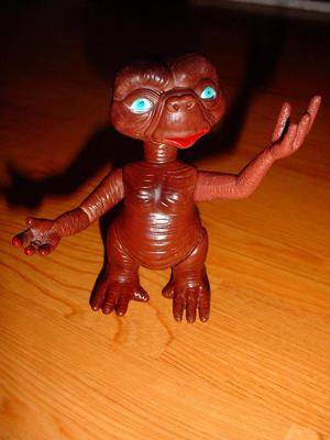 Antiguo Muñeco E.T. El extraterrestre 15 cm de estatura