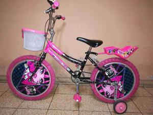 Bicicleta para Niña de Las Monster High