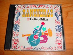 CD Rancheras La República Musica Mexicana