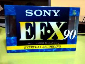 Cassettes De Audio Sony Efx90, Sony Ef60, Tdk A60, Nuevos Y