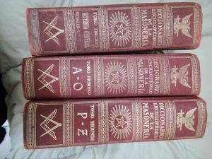 Enciclopedias antiguas Masoneria