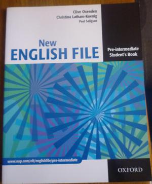 Libro de Ingles: New English File PreIntermediate