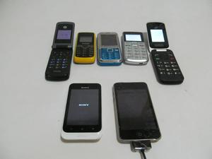 Lote de celulares repuesto