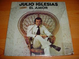 Lp Disco Vinilo Julio Iglesias El amor