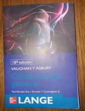 Oftalmología General Vaughan 18va Edición.