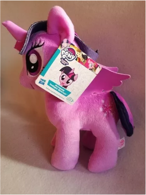 Peluche Pony Princess Twilight Sparide Origi Incl.bolsa Reg