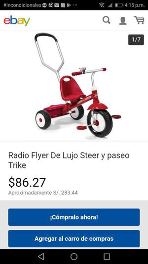 Triciclo Importado Radio Flyer