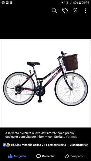 Bicicleta Jafi Nueva Oferta