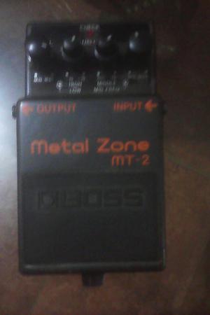 Boss Metal Zone Mt2 Foot Pedal