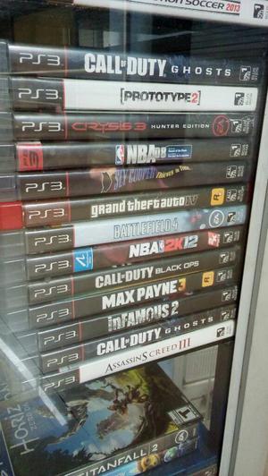 Vendo Mas de 40 Juegos Ps3