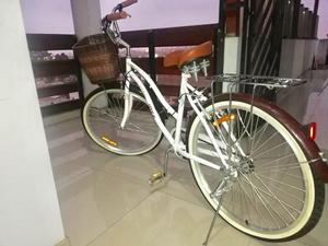 Bicicleta Vintage Blanca