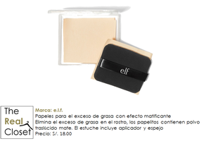 Papeles matificantes elf original