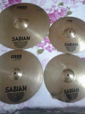 Set platillos Sabian B8 Pro