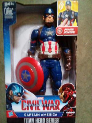 Captain America Electronico,fraseysonido