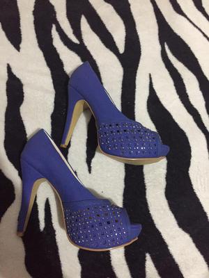 Remato Lindos Zapatos Azules