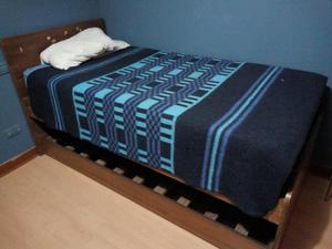 Cama 1 Plaza Colchon cama Desplegable