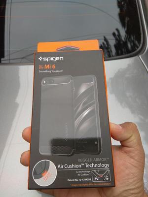 Case Spigen Xiaomi Mi 6 protector de pantalla