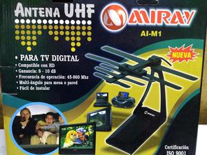 Antena Television Digital Uhf Marca Miray