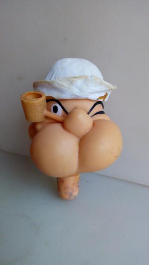 Antigua Cabeza de Popeye de Coleccion