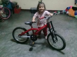 Bicicleta Reforzada Aro 16 para Niño