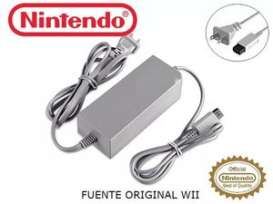 Fuente Nintendo Wii Original 110v
