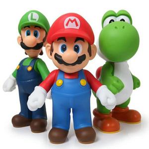 Juguete Mario Bross Coleccion 3 Unid.