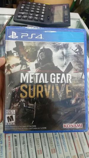 Metal Gear Survive Ps4 Nuevo y Sellado Stock