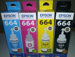 Tintas Epson 664