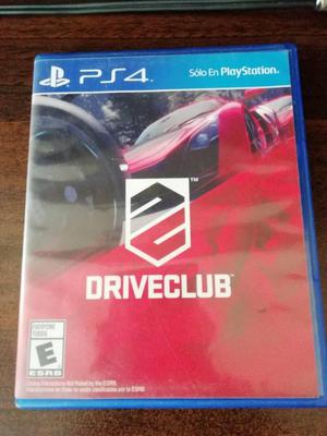 Vendo Juego PS4 Driveclub