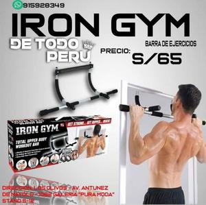 Barra Iron Gym Multifuncion