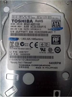 Disco Duro Para Laptop 1tb Toshiba