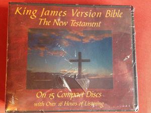 King James Version Audio Bible Testament on 15 Compact Discs