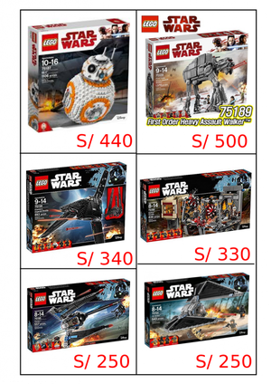 Oferta Legos originales star wars Nuevo