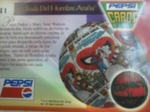 Pepsi Card Marvel 41 La Boda