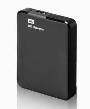 Western Digital Elements Disco Duro Ext 1TB USB3.0 Negro