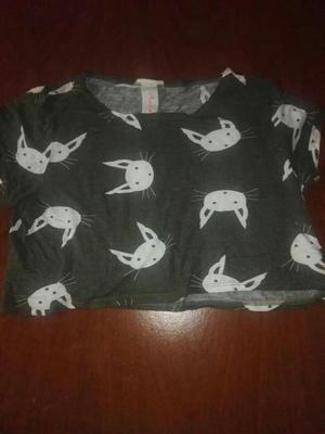 Crop Top Gatos