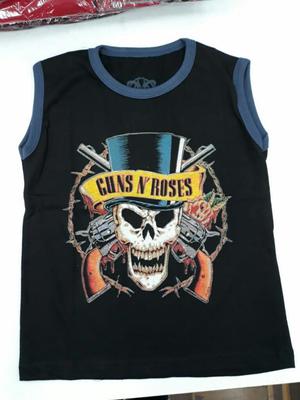 Polos Camisetas Guns N Roses Metallica