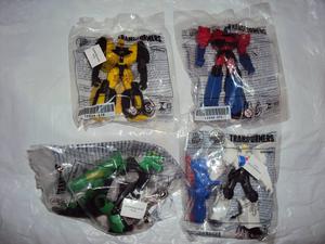 Colección completa de Transformers, de McDonald’s 