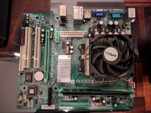 Amd Am2 Placa Y Procesador