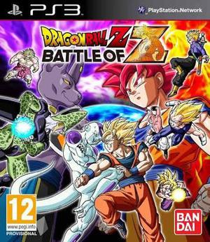 Dragon Ball Z Battle of Z ps3 digital version original