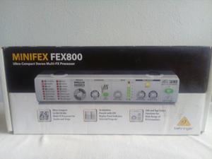 Mini Procedador de Efectos Fex800 Behrin