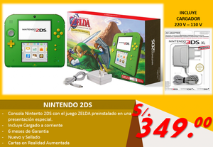 Nintendo 2ds Nuevo Sellado Grantia juego gratis
