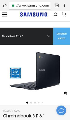 Notebook Samsung Chromebook 