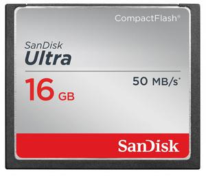 SanDisk Ultra CompactFlash tarjeta de memoria 16 GB