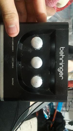 Interfaz Behringer Pro