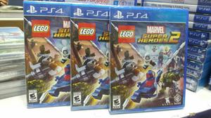 Lego Marvel Super Heroes 2 Ps4 Nuevo Y S