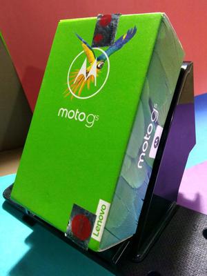 Moto G5 Caja Vacia de Celular